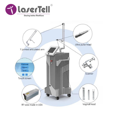 Lasertell Fractional Co2 Laser Equipment Melapisi Kembali Estetika Ketat