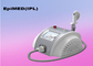 Peremajaan kulit SHR IPL Hair Removal Machine, Professional Laser Beauty Equipments